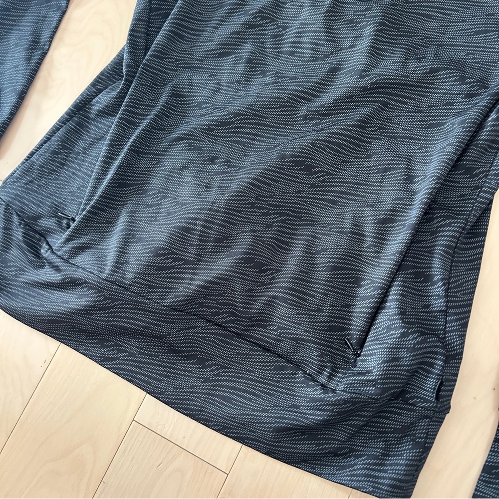 Mondetta Black Quarter Zip Athletic Shirt - Picture 2 of 4